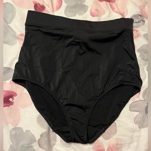 High waisted bikini bottom